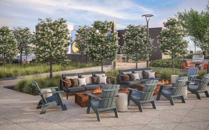 fire pits with couches and chairs